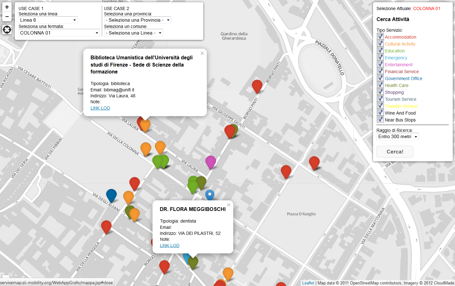 service map