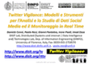 Twitter Vigilance: Modelli e Strumenti per lAnalisi e lo Studio di Dati Social Media ed il Monitoraggio in Real Time (SLIDE