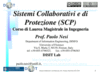 SCP Course: Overview of the course of collaborative systems and protection 2014-2015