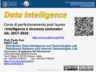 Data Intelligence: Corso per il Corso di perfezionamento post laurea «Intelligence e sicurezza nazionale»