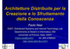 Scuola Speciale Regione Toscana: Architetture Distribuite per la creazione e lo sfruttamento della conoscenza