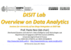 DISIT lab Overview on Tourism and Training, June 2014