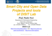 Smart City and Open Data Projects and tools of DISIT Lab