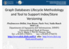 Graph Databases Lifecycle Methodology and Tool to Support Index/Store Versioning (e.g., RIM tool adopted in Km4City, ICARO, ..)
