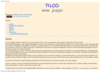 TILCO web page (backup of web site)