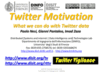 MABIDA Master Big Data: Twitter Motivations, case studies